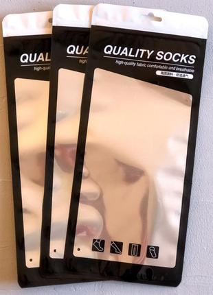 Зип-пакеты со струнным замком zip-lock зип-лок для носков q-socks long gloss 12см х 28,5см4 фото