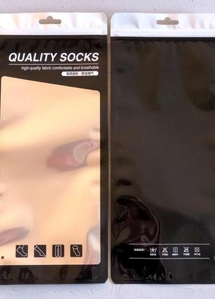 Зип-пакеты со струнным замком zip-lock зип-лок для носков q-socks long gloss 12см х 28,5см3 фото