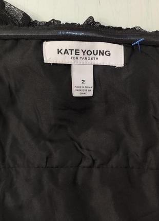 Kate yong коктейльное, нарядное, кружевное платье бюстье4 фото