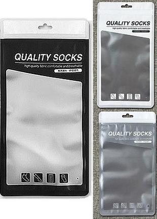 Зип-пакеты со струнным замком zip-lock зип-лок для носков q-socks narrow mat 12,5см х 24см9 фото