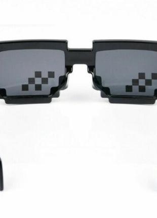 Пиксельные очки — восьмибитные очки майнкрафт minecraft6 фото