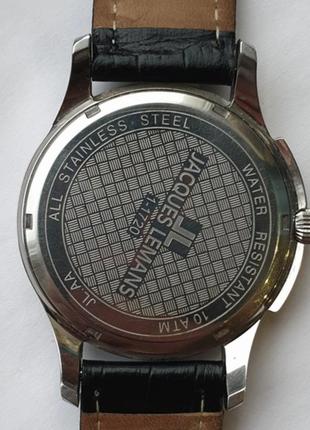 Чоловічий годинник часы jacques lemans 1-1720 100м 42мм6 фото