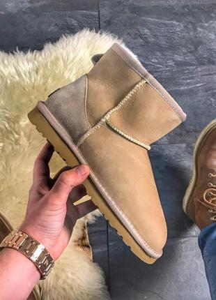 🌹ugg classic 2 mini light brown🌹зимние женские угги/уги, сапоги зима мехом, светлые