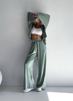 Костюм велюровый