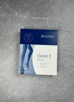 Belsana classic e панчохи 1 клас розмір 4 чорні відкритий носок