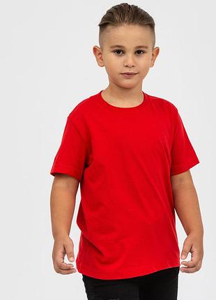 Футболка дитяча червона для хлопчика xs stedman бавовна