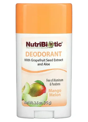 Nutribiotic дезодорант дыня с манго. 75 г