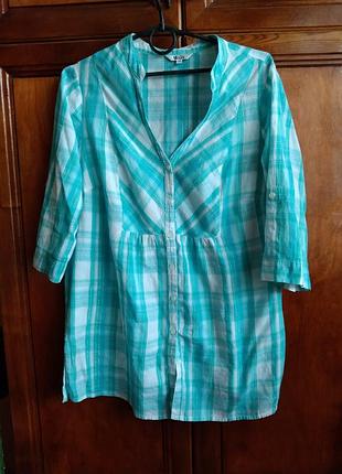 Бавовняна жіноча сорочка m&co.