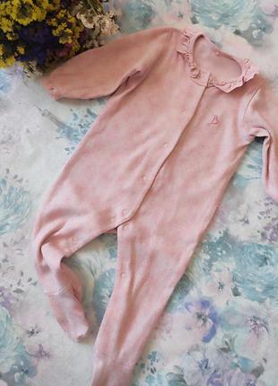 Ромпер для девочки. человечек на девочку