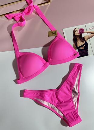 Купальник пуш ап pink victoria’s secret