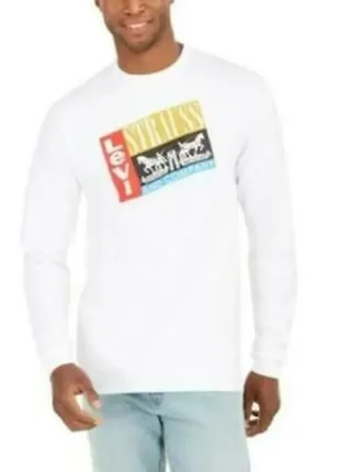 Футболка чоловіча levis pump up logo graphic tee