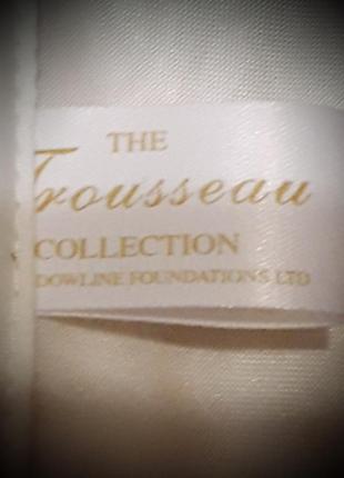 The trousseau collection  р.36 в 80 в боди атласное  с кружевом4 фото