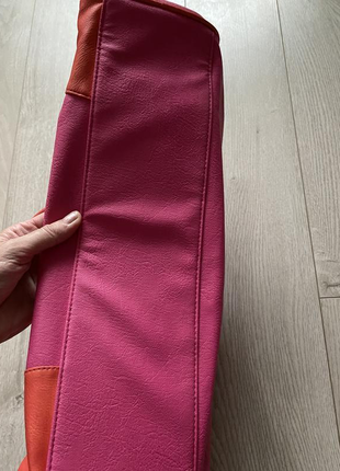 Рожева вмістка сумка 9