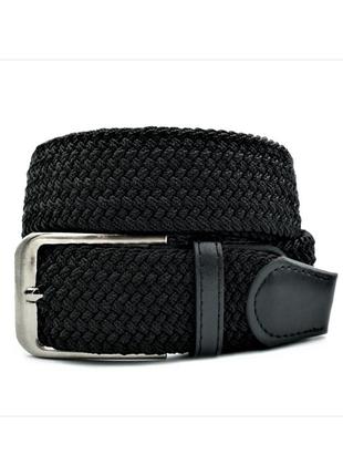 Ремінь гумка 3,8 х 105 см weatro чорний gym-38kit-07