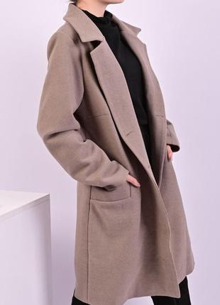 Пальто мокко размер 48-50 ронь:50-524 фото