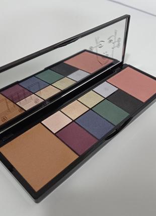 Kiko smart eyes and face palette палетка очі та обличчя 021 фото