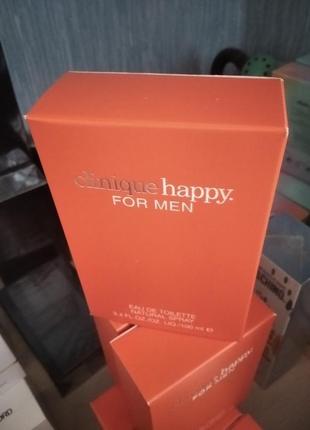 Clinique happy for men туалетна вода 100 ml клінік хеппі фор мен