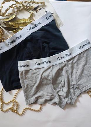 Чоловічі труси боксерки котонові calvin klein s m підліткові