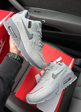 Чоловічі кросівки nike air max 90 surplus gray м/мужские кроссовки5 фото