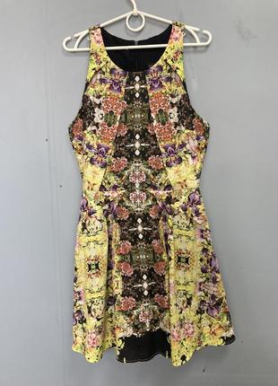 Сукня, платье, плаття, у квітковий принт topshop1 фото