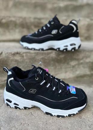 Класнючі комфортні утеплені кросівки skechers /сша/5 фото