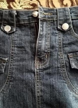 Юбка юбка джинсовая с ремнем4 фото