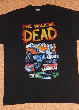 Футболка the walking dead/the ringleader the archer the samurai the kid/ходячі мерці3 фото