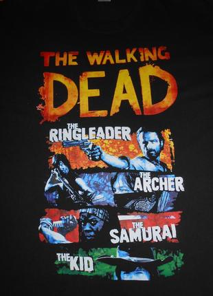 Футболка the walking dead/the ringleader the archer the samurai the kid/ходячі мерці2 фото