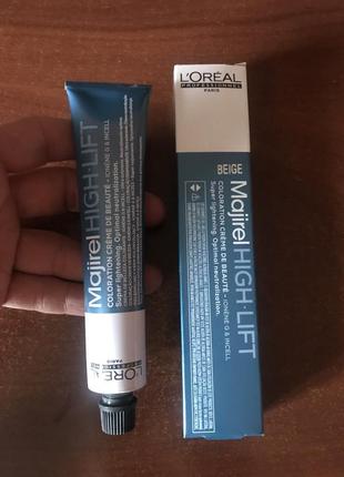 Крем-фарба для волосся l'oreal professionnel majirel high lift beige