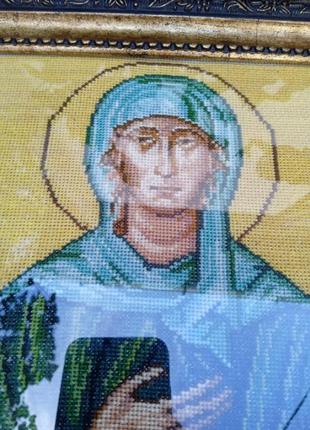 Православная икона вышита восточной ксении3 фото