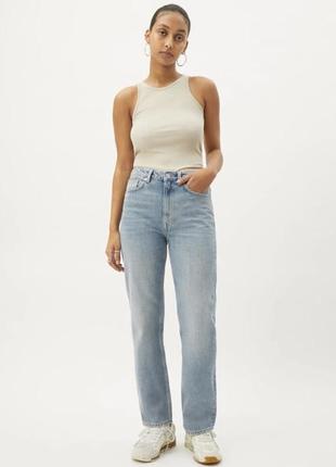 Weekday voyage high straight jeans