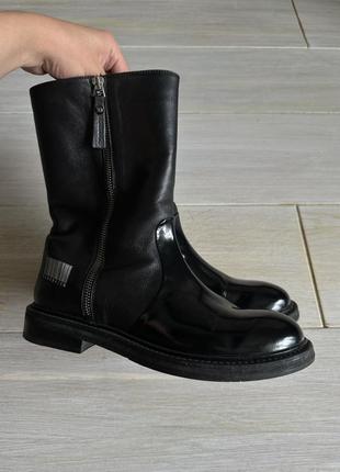 Сапоги кожаные2 фото