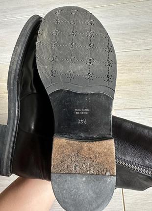 Сапоги кожаные7 фото