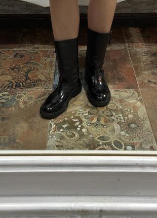 Сапоги кожаные8 фото