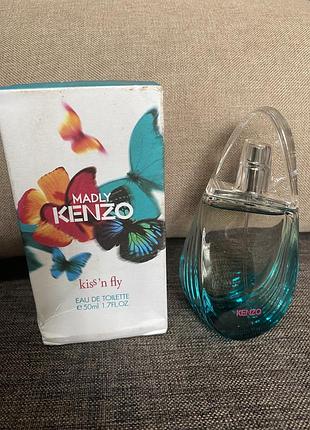 Kenzo madly kenzo! kiss 'n fly туалетна вода 50 мл, оригінал