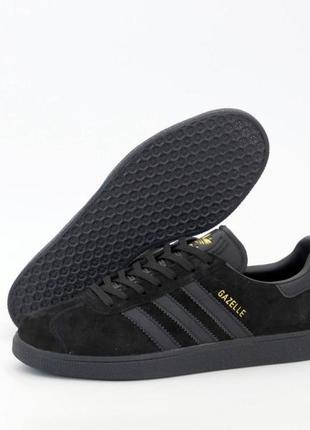 Мужские кроссовки adidas gazelle black 42-43-44-45