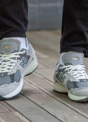 Кросівки літні сітка  new balance  темно синій/ сірий