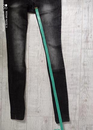 Классные женские черные джинсы прямые в очень хорошем состоянии8 фото