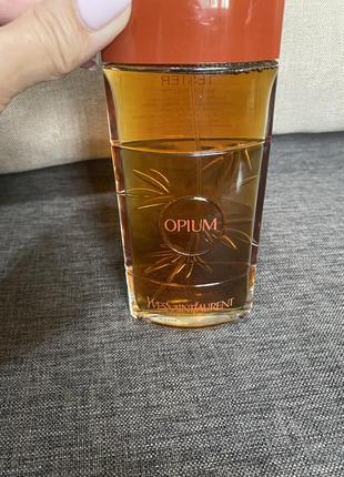 Yves saint laurent opium туалетная вода тестер 100 мл, оригинал, винтаж