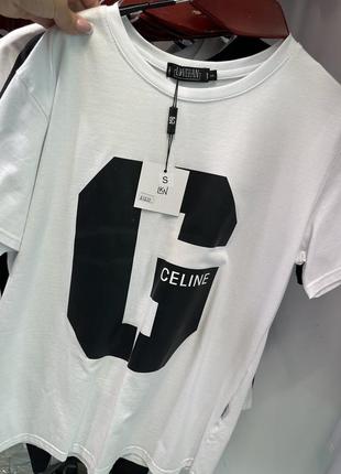 Футболка брендовая оверсайз хлопковая