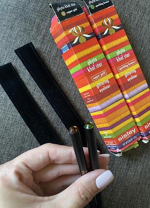 Sisley phyto-khol star glittering eyeliner олівець для очей no 5 sparkling bronze,