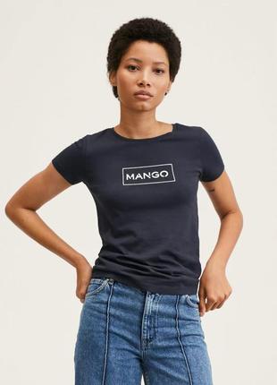Футболка mango, футболка женская манго