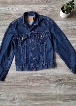 Вінтажна джинсова куртка джинсовка levis 70500