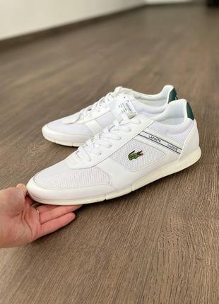 Кросівки шкіряні оригінал lacoste menerva sport