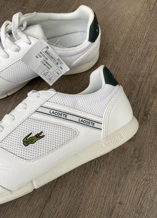 Кросівки шкіряні оригінал lacoste menerva sport3 фото