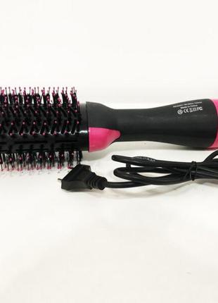 Фен щітка гребінець 3в1 one step hair dryer 1000 вт 3 режими випрямляч для укладання волосся1 фото