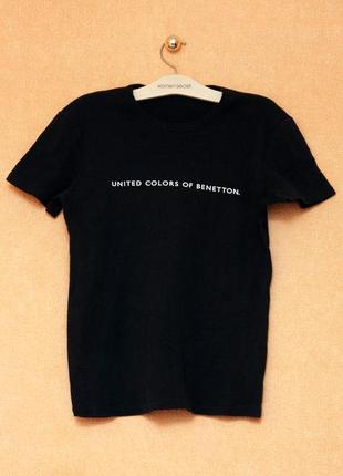 Базова футболка з бавовни united colors of benetton