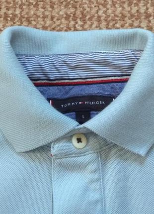 Tommy hilfiger поло футболка premium pique regular fit оригинал (s)3 фото