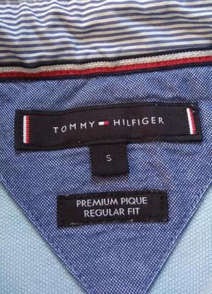 Tommy hilfiger поло футболка premium pique regular fit оригинал (s)5 фото