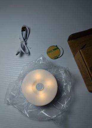 Светильник с аккумулятором, ночник, led, перезаряжаемый,2 фото